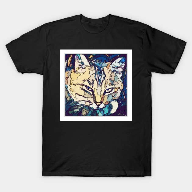 graphic cat T-Shirt by DesignerMAN